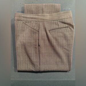 Nine & Co. Women's Gray Plaid Trousers